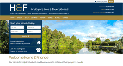 Desktop Screenshot of homeandfinance.co.uk